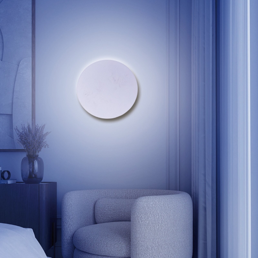 Aigostar - LED pritemdomas sieninis šviestuvas MESH Išmanus LED/12W/230V 2700-6500K balta