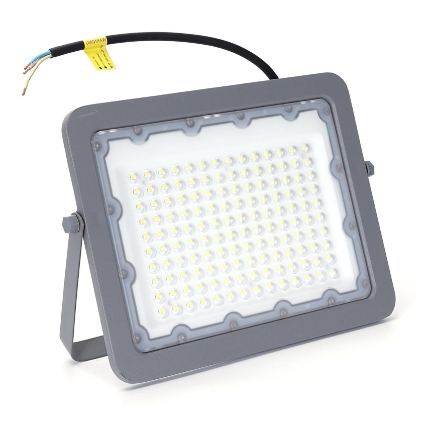 Aigostar - LED prožektorius LED/100W/230V pilka 6500K IP65