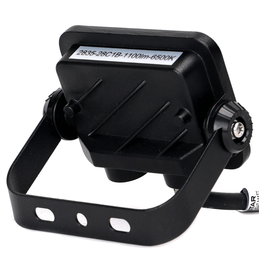 Aigostar - LED prožektorius LED/10W/230V 4000K IP65 juoda