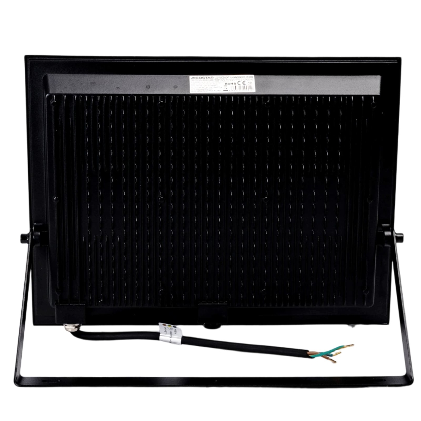 Aigostar - LED prožektorius LED/200W/230V 4000K IP65 juodas