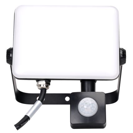 Aigostar - LED prožektorius su jutikliu LED/30W/230V 6500K IP65 juoda