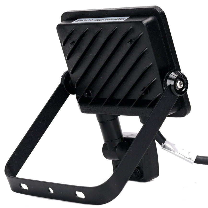 Aigostar - LED prožektorius su jutikliu LED/50W/230V 4000K IP65 juoda