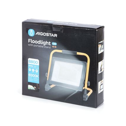 Aigostar - LED Prožektorius su stovu LED/100W/230V 6500K IP65