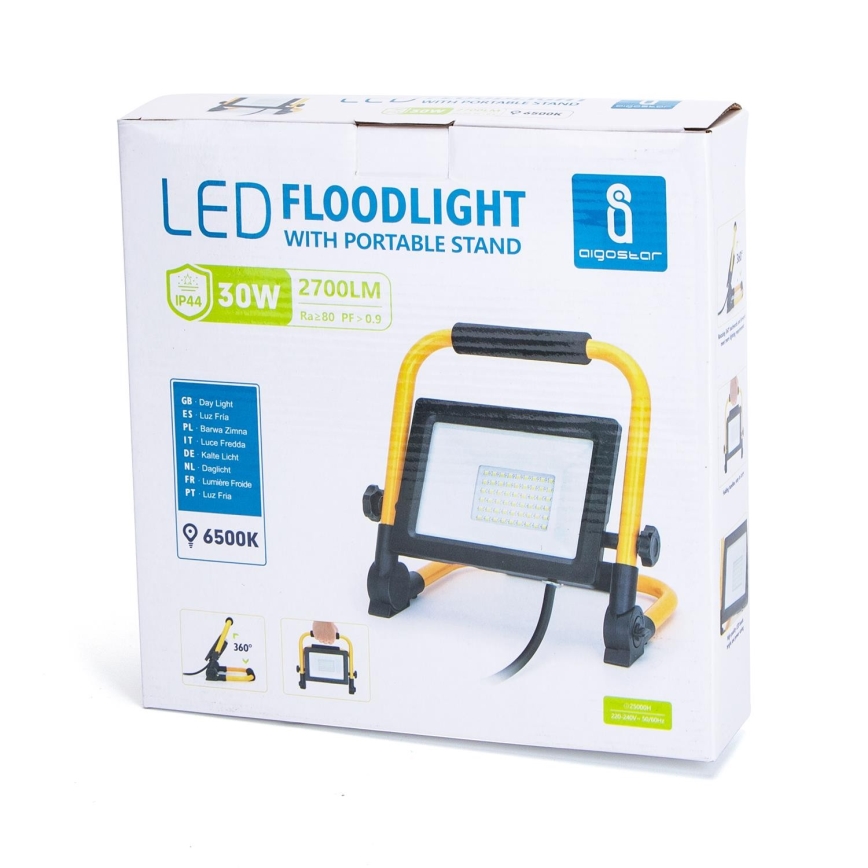 Aigostar - LED Prožektorius su stovu LED/30W/230V IP44