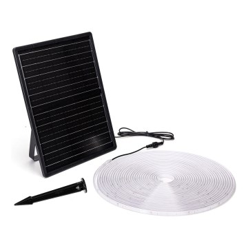 Aigostar - LED Reguliuojama saulės LED juosta LED/20W/3,2V 20 m 6500K IP65 + nuotolinio valdymo pultas