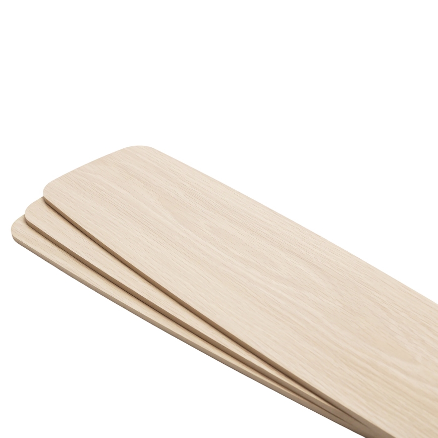 Aigostar - LED Reguliuojamas lubinis ventiliatorius LED/20W/230V 2700-6500K 132cm balta/smėlio spalva + nuotolinio valdymo pultas