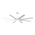 Aigostar - LED Reguliuojamas lubinis ventiliatorius LED/24W/230V 2700-6500K diametras 165 cm + nuotolinio valdymo pultas balta