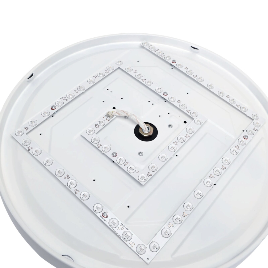 Aigostar - LED Reguliuojamas lubinis ventiliatorius LED/36W/230V 2700-6500K diametras 107 cm + nuotolinio valdymo pultas balta