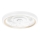 Aigostar - LED Reguliuojamas lubinis ventiliatorius LED/40W/230V 2700/4000/6500K diametras 50 cm + nuotolinio valdymo pultas balta