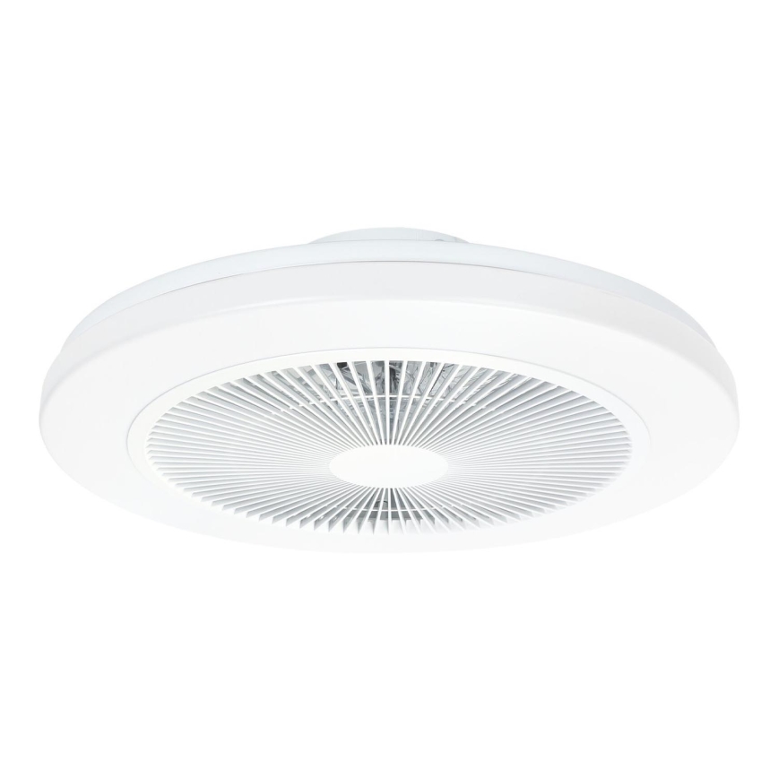 Aigostar - LED Reguliuojamas lubinis ventiliatorius LED/40W/230V 2700-6500K diametras 48 cm + nuotolinio valdymo pultas balta