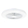 Aigostar - LED Reguliuojamas lubinis ventiliatorius LED/40W/230V 2700-6500K diametras 48 cm + nuotolinio valdymo pultas balta