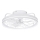 Aigostar - LED Reguliuojamas lubinis ventiliatorius LED/40W/230V 2700-6500K diametras 48 cm + nuotolinio valdymo pultas balta