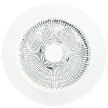 Aigostar - LED Reguliuojamas lubinis ventiliatorius LED/40W/230V 2700-6500K diametras 48 cm + nuotolinio valdymo pultas balta