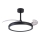 Aigostar - LED Reguliuojamas lubinis ventiliatorius LED/50W/230V 2700-6500K 106cm juoda + nuotolinio valdymo pultas