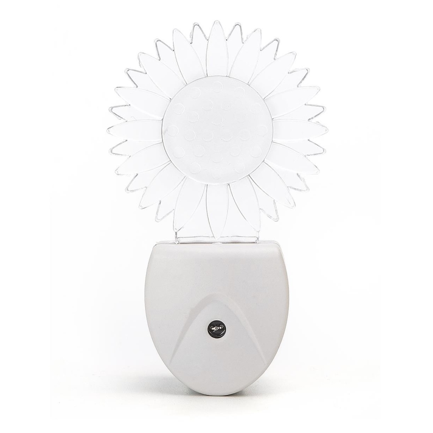 Aigostar - LED RGB naktinė švieselė su jutikliu LED/0,5W/230V saulė