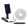 Aigostar - LED RGB Pritemdoma saulės juosta LED/1,6W/3,2V 5 m IP65 1800 mAh + nuotolinio valdymo pultas
