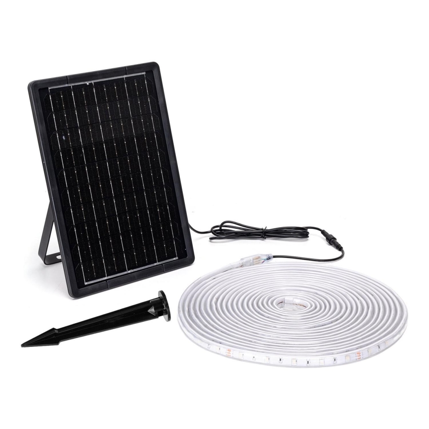 Aigostar - LED RGB Pritemdoma saulės juosta LED/10W/3,2V 10 m IP65 + nuotolinio valdymo pultas