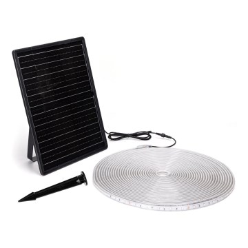 Aigostar - LED RGB Pritemdoma saulės juosta LED/20W/3,2V 20 m IP65 + nuotolinio valdymo pultas