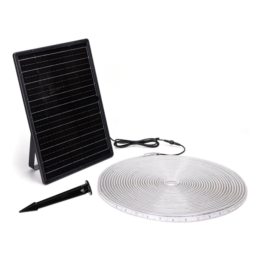 Aigostar - LED RGB Pritemdoma saulės juosta LED/20W/3,2V 20 m IP65 + nuotolinio valdymo pultas