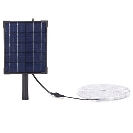 Aigostar - LED RGB Pritemdoma saulės juosta LED/5W/3,2V 7 m IP65 + nuotolinio valdymo pultas