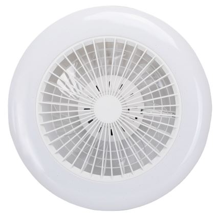 Aigostar - LED RGB Pritemdomas lubinis šviestuvas su ventiliatoriumi MESH LED/40W/230V 2700-6500K balta + nuotolinio valdymo pultas