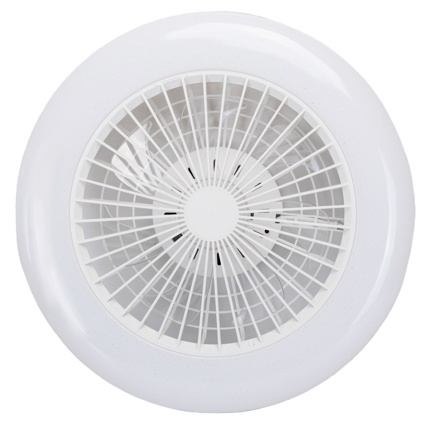 Aigostar - LED RGB Pritemdomas lubinis šviestuvas su ventiliatoriumi MESH LED/40W/230V 2700-6500K balta + nuotolinio valdymo pultas