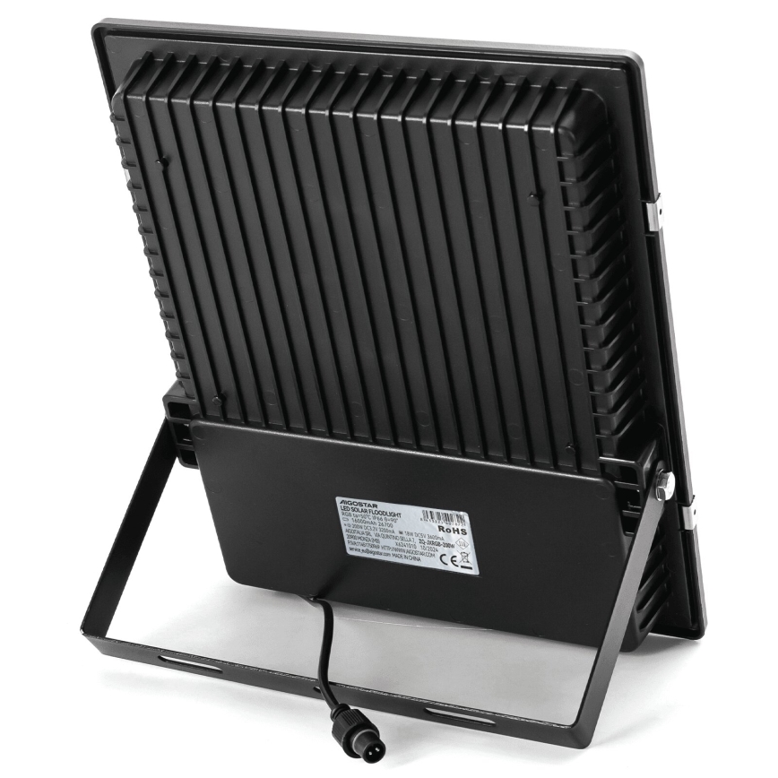 Aigostar - LED RGB Pritemdomas saulės prožektorius LED/200W/3,2V IP66 + nuotolinio valdymo pultas