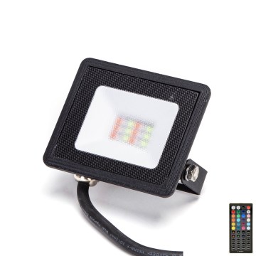 Aigostar - LED RGB prožektorius LED/10W/230V IP65 + nuotolinio valdymo pultas