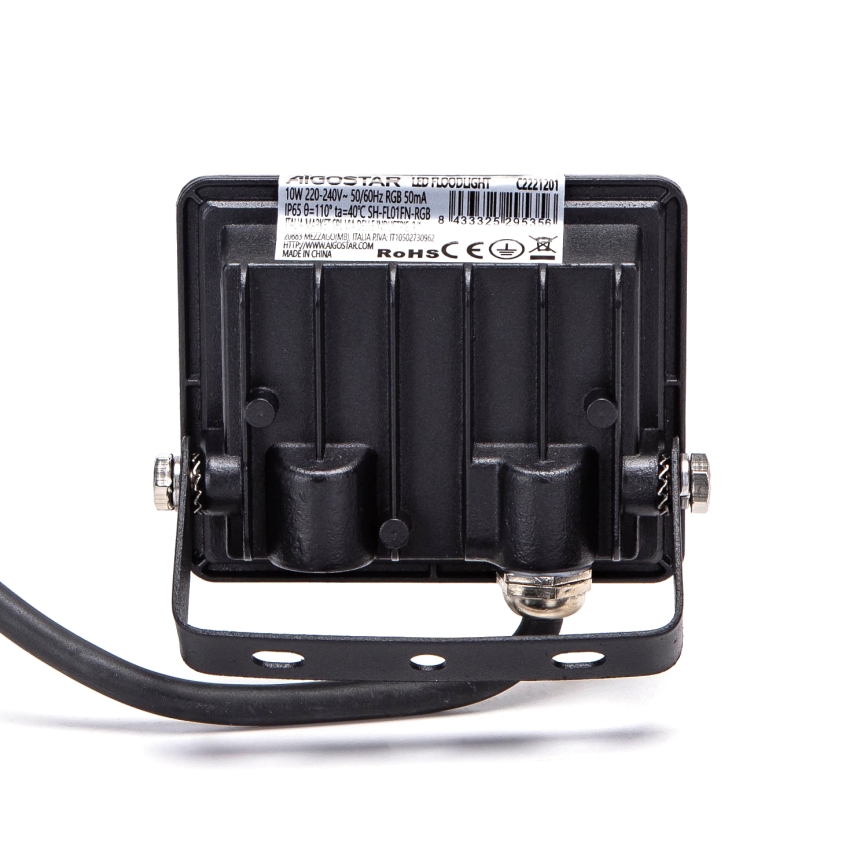 Aigostar - LED RGB prožektorius LED/10W/230V IP65 + nuotolinio valdymo pultas