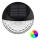 Aigostar - LED RGB Saulės energija įkraunamas sieninis šviestuvas LED/2W/1,2V juoda IP44