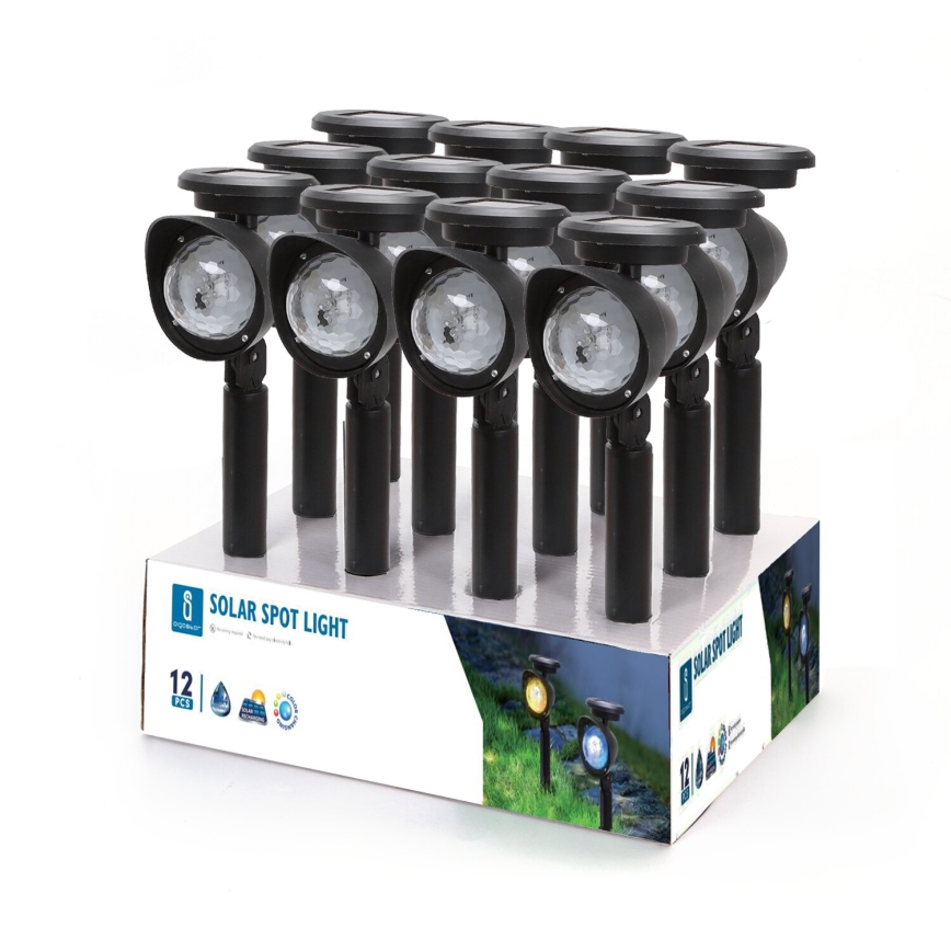 Aigostar - LED RGB saulės energija įkraunamas šviestuvas LED/400mAh IP44