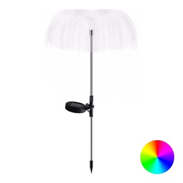 Aigostar - LED RGB Solar dekoratyvinis lempa LED/0,03W/1,2V 70cm IP44
