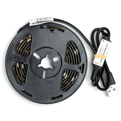 Aigostar - LED RGBIC reguliuojama juostelė 2m LED/4,9W/5V + nuotolinis valdymas