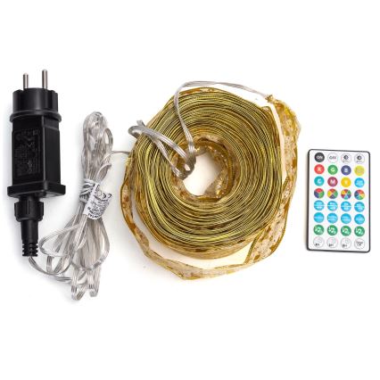 Aigostar - LED RGBICW Išmanioji lauko girlianda MESH 100xLED 10 m IP44 + nuotolinis valdymas