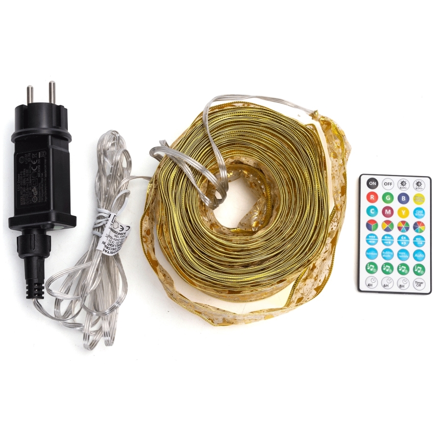 Aigostar - LED RGBICW Išmanioji lauko girlianda MESH 100xLED 10 m IP44 + nuotolinis valdymas