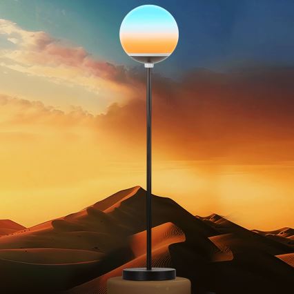 Aigostar - LED RGBW reguliuojama grindų lempa MESH LED/8W/230V + nuotolinis valdymas