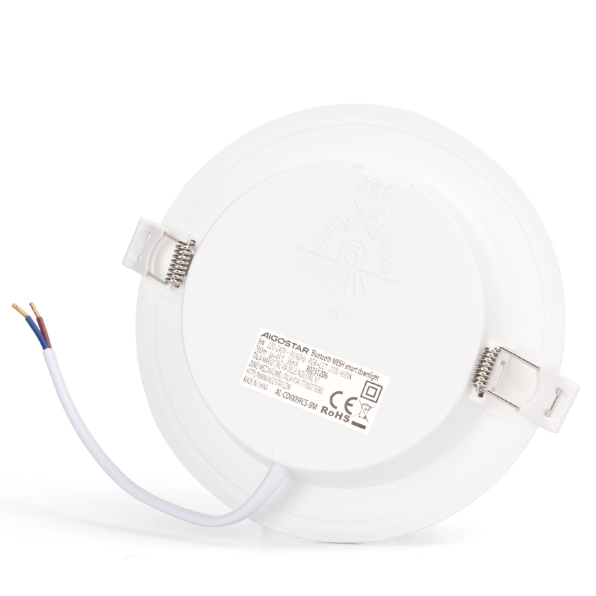 Aigostar - LED RGBW Pritemdomas įleidžiamas lubinis vonios šviestuvas MESH Išmanus LED/18W/230V 2700-6500K IP44