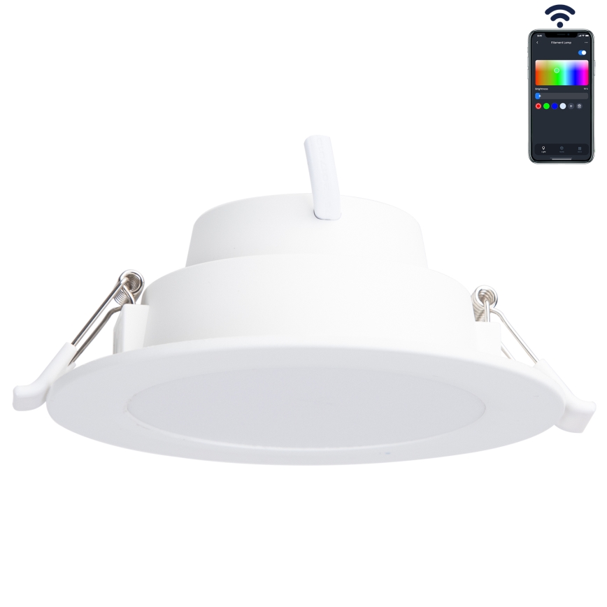 Aigostar - LED RGBW Pritemdomas įleidžiamas lubinis vonios šviestuvas MESH Išmanus LED/6W/230V 2700-6500K IP44