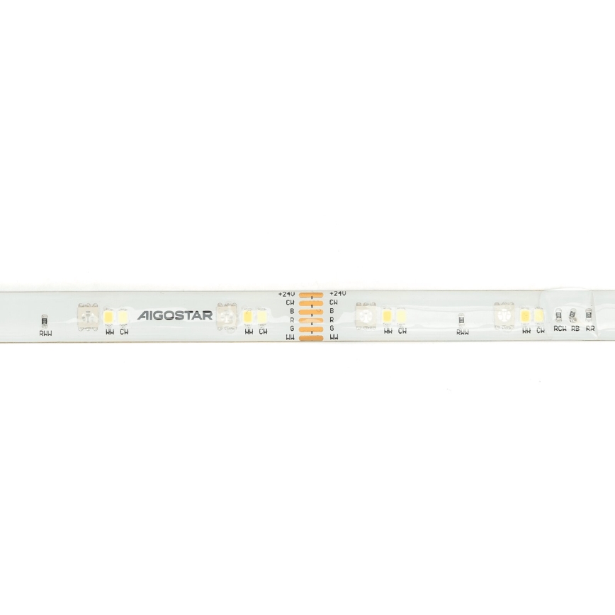 Aigostar - LED RGBW Reguliuojama juostelė 5m MESH Išmanus LED/24W/230V 2700-6500K + nuotolinio valdymo pultas