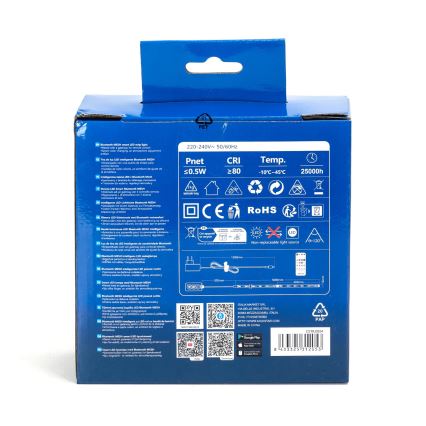 Aigostar - LED RGBW Reguliuojama juostelė 5m MESH Išmanus LED/24W/230V 2700-6500K + nuotolinio valdymo pultas