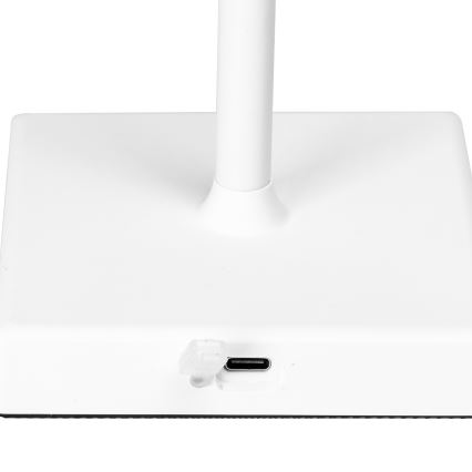 Aigostar - LED RGBW Pritemdoma įkraunama lauko lempa LED/4W/5V 3600mAh balta IP54