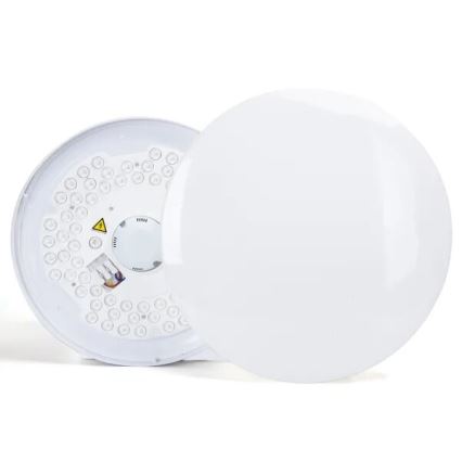 Aigostar - LED RGBW Pritemdomas sieninis vonios šviestuvas MESH Išmanus LED/18W/230V 3000-6500K IP44 + nuotolinio valdymo pultas