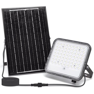 Aigostar - LED RGBW Pritemdomas saulės prožektorius LED/100W/3,4V IP66 + nuotolinio valdymo pultas
