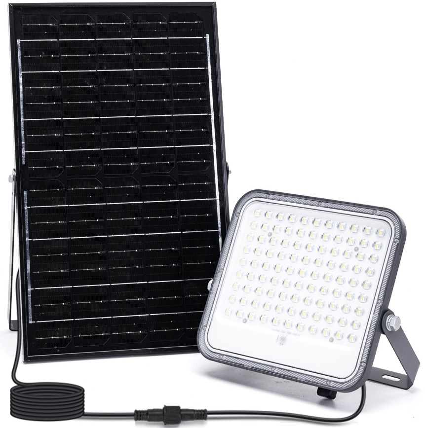Aigostar - LED RGBW Pritemdomas saulės prožektorius LED/150W/3,4V IP66 + nuotolinio valdymo pultas