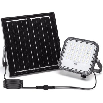 Aigostar - LED RGBW Pritemdomas saulės prožektorius LED/50W/3,4V IP66 + nuotolinio valdymo pultas