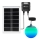 Aigostar - LED RGBW Pritemdomas saulės sietynas MESH LED/20W/3,7V 4000 mAh 2700K-6500K IP65 diametras 15 cm