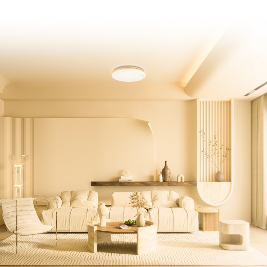 Aigostar - LED RGBW Pritemdomas vonios šviestuvas LED/27W/230V 40 cm Wi-Fi IP44