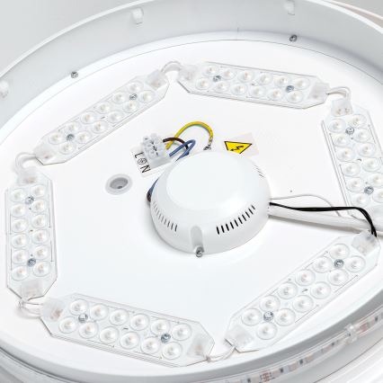 Aigostar - LED RGBW Pritemdomas vonios šviestuvas LED/27W/230V 40 cm Wi-Fi IP44