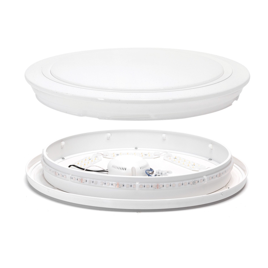 Aigostar - LED RGBW Pritemdomas vonios šviestuvas LED/27W/230V 40 cm Wi-Fi IP44