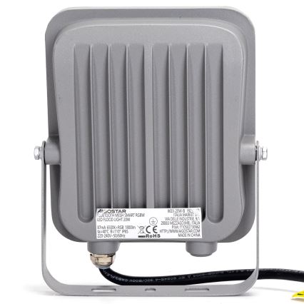 Aigostar - LED RGBW Pritemdomas prožektorius MESH Išmanus LED/20W/230V 6500K IP65 + nuotolinio valdymo pultas